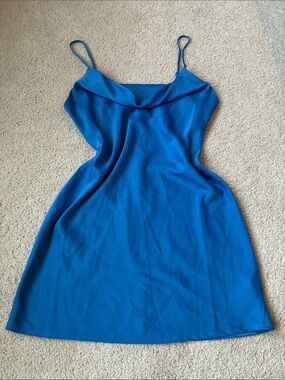 Urban outfitters size M Blue Slip mini Dress with spaghetti straps